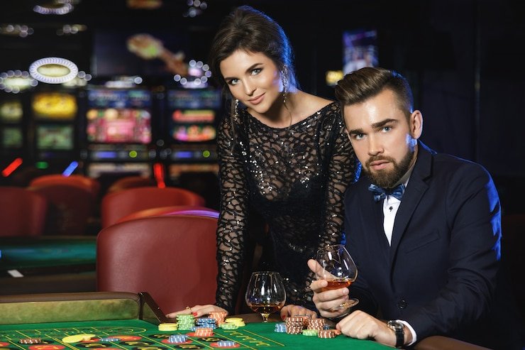 Suasana permainan live casino yang interaktif dan mendebarkan bagi para pemain